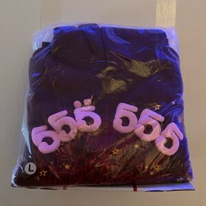 Sp5der hoodie
(Brown sp5der angel 555 hoodie)
Size; Large
Color; brown, pink